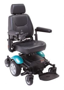 Mid-wheel powerchairs