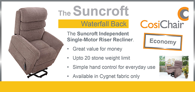 Suncroft - New for 2026, great value riser recliner
